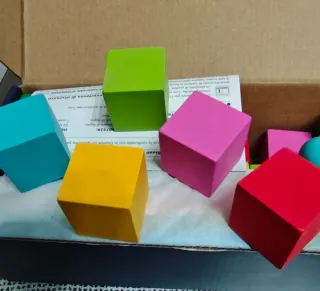 Juego madera basado Montessori Árbol Arco Iris 48