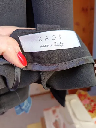 Pantaloni neri Kaos donna