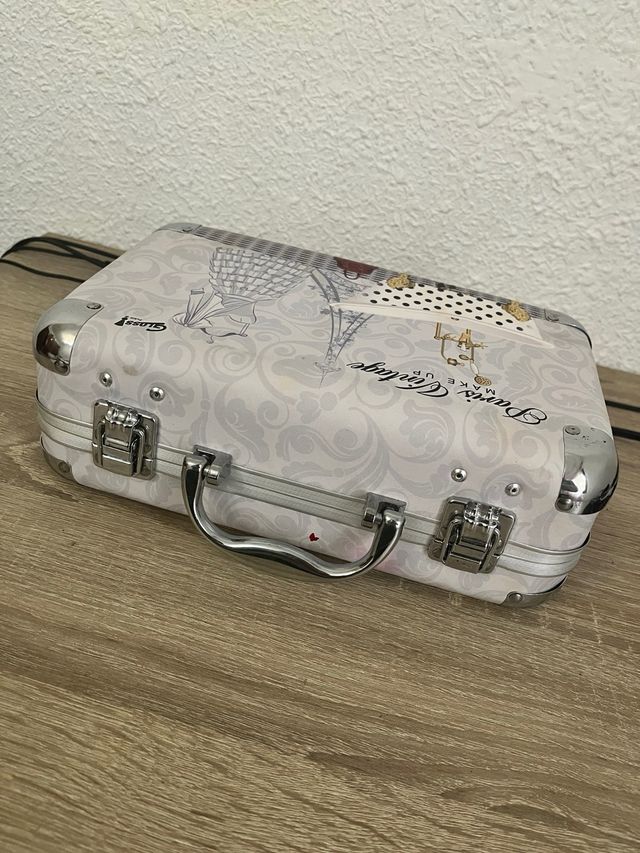 Maletín Organizador Maquillaje Paris Vintage