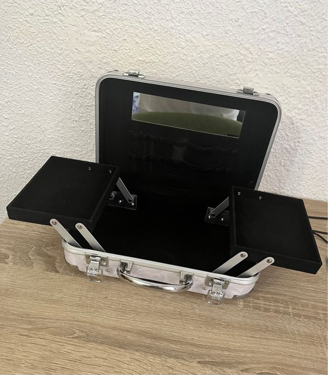 Maletín Organizador Maquillaje Paris Vintage