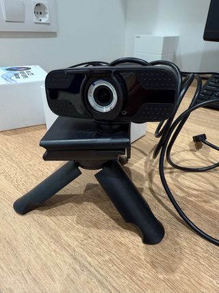 Webcam Full HD Negra