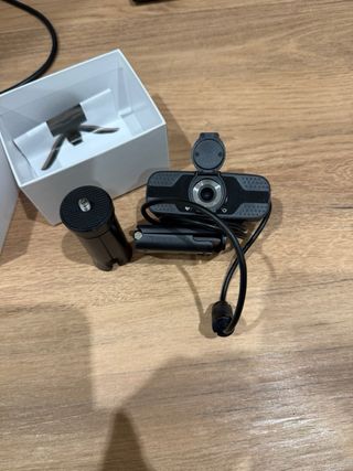 Webcam Full HD Negra