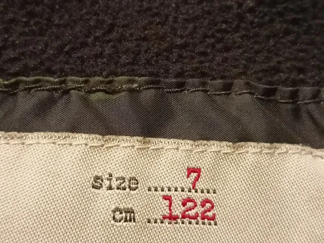 Cazadora niño camuflaje 7 años