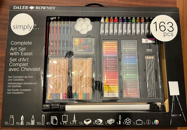 Kit de Arte Daler Rowney 163 Piezas