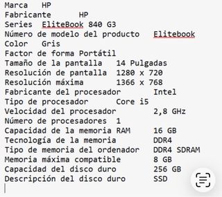 HP Elitebook 840 G3 Ultrabook