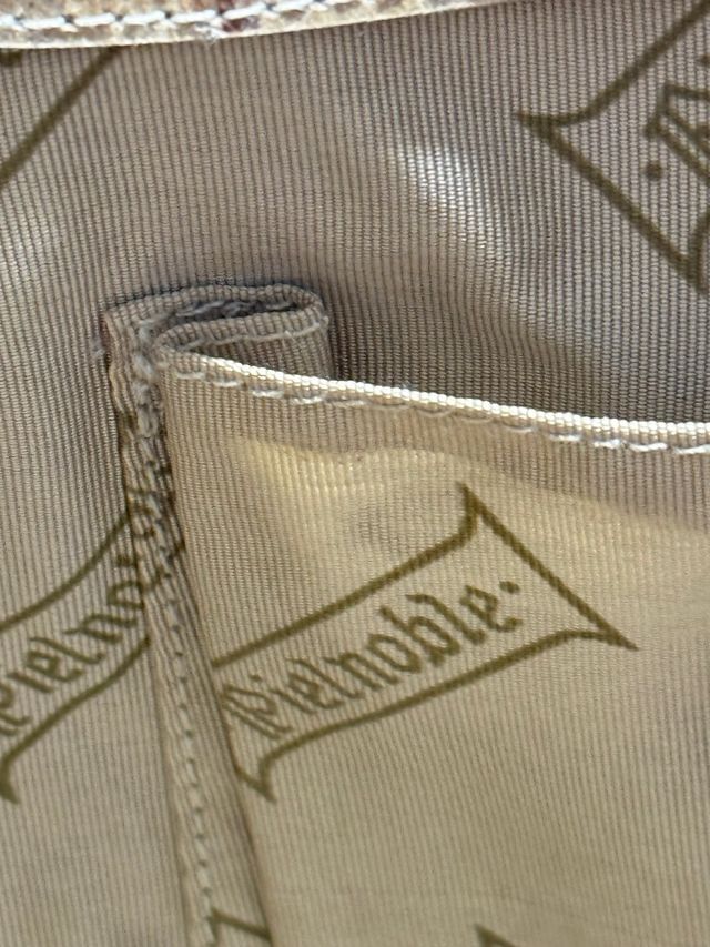 Bolso Piel Noble Beige/Marrón