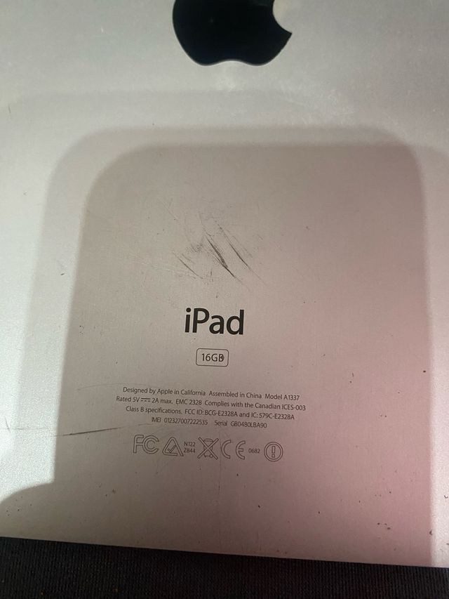 iPad para Piezas Plata