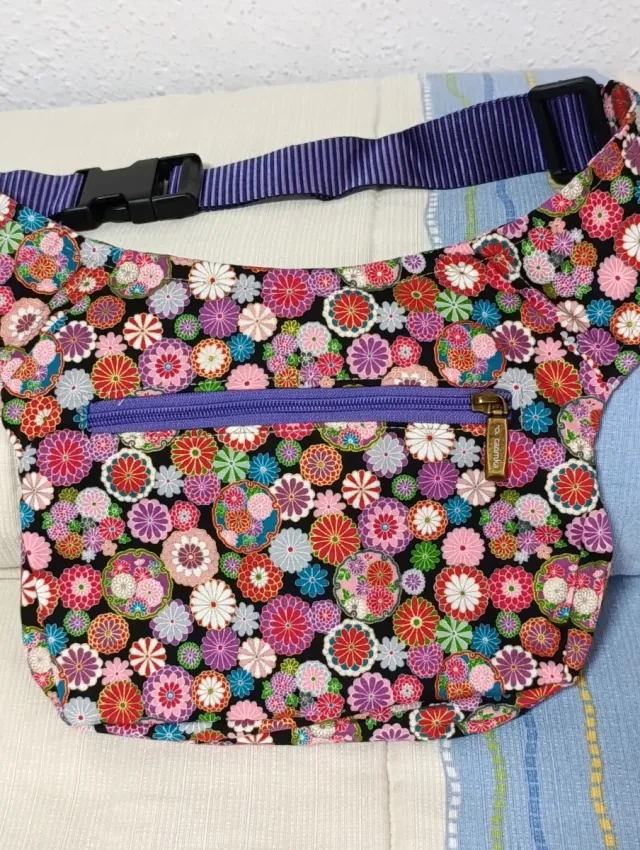 Riñonera Caomka Estampado Floral