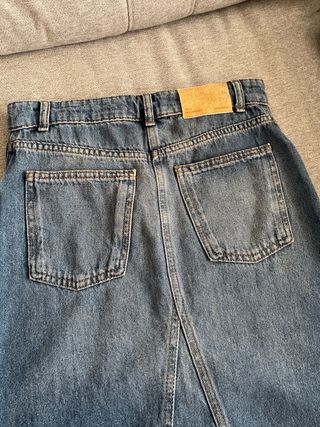 Falda vaquera Zara niña T.11-12