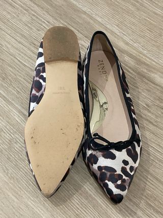 Bailarinas estampado animal print