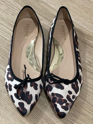Bailarinas estampado animal print