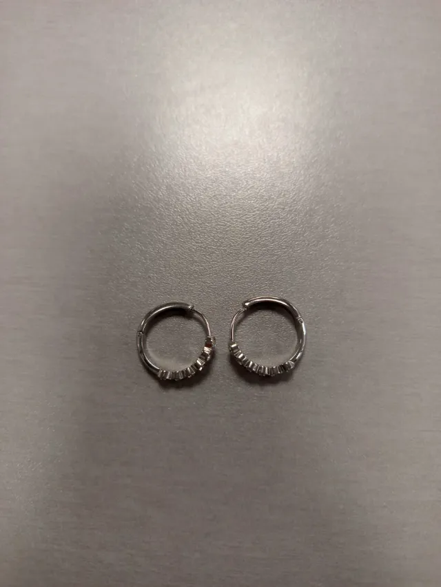 Pendientes Purelei plateados