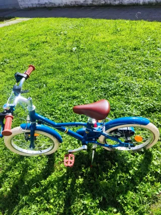 Bicicleta infantil 16" seminueva