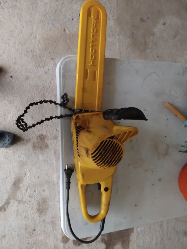 Motosierra McCulloch Amarillo