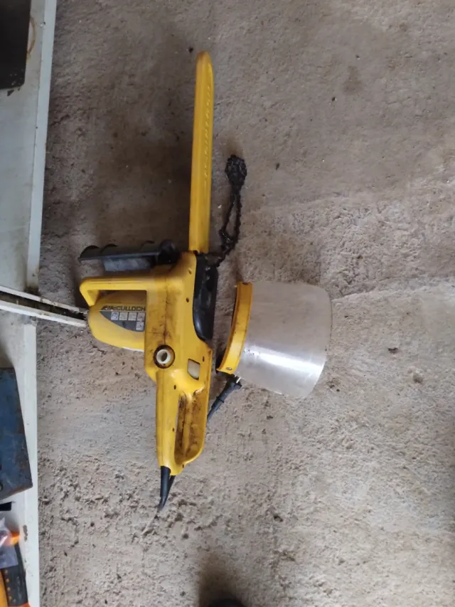 Motosierra McCulloch Amarillo