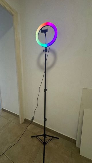 Mars Gaming Aro LED con Trípode y Mando