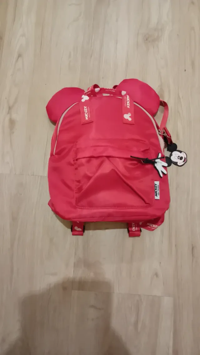 Mochila Bolso Mickey Roja
