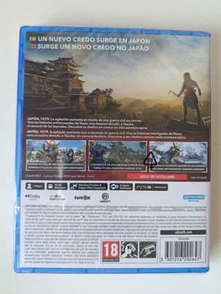 Assassin's Creed Shadows PS5 nuevo precintado