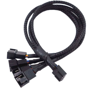 Cable de expansión de ventilador de 4 pines 1 a 4