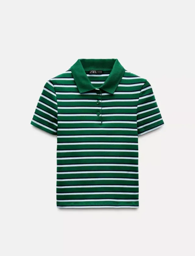 Camiseta Polo Zara rayas Nuevo