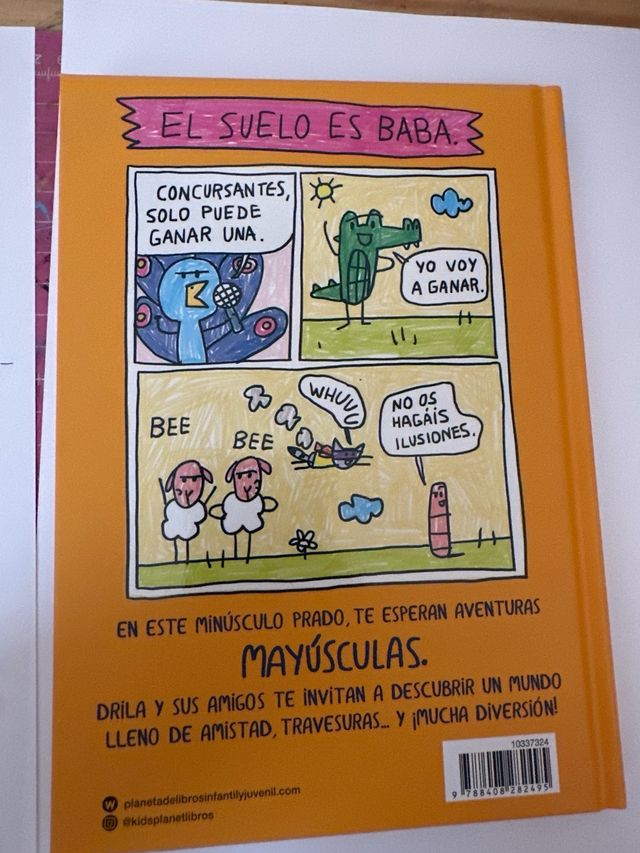 Drila Cocodrila 5. ¡El suelo es baba! Aprendo a...