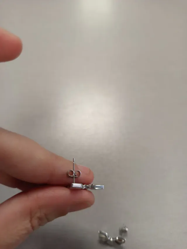 Pendientes Purelei plateados