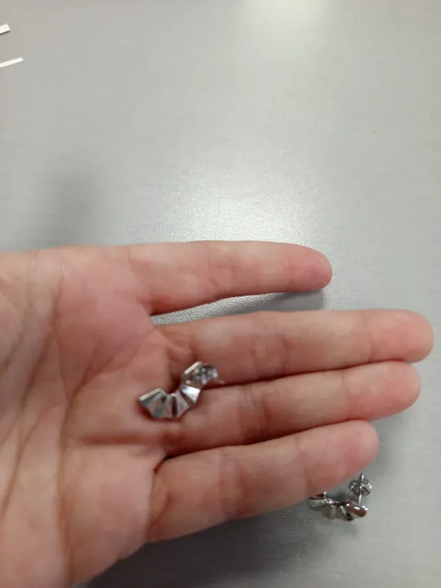 Pendientes Purelei plateados