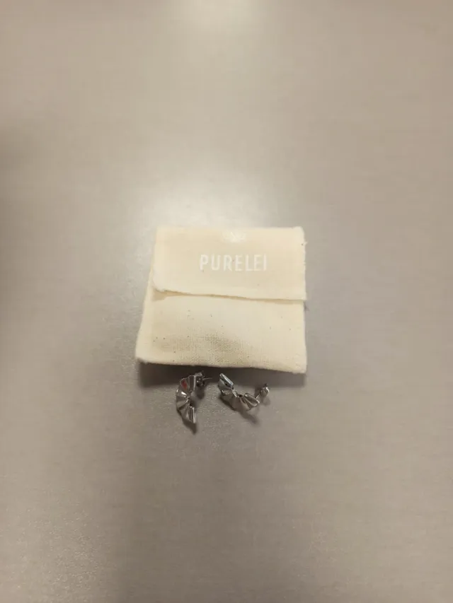 Pendientes Purelei plateados