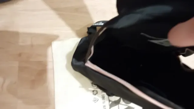 Mochila Zara Mickey Negra y Rosa