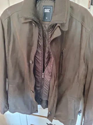 DOC Chaquetón Marrón Talla XL