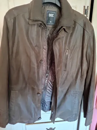 DOC Chaquetón Marrón Talla XL