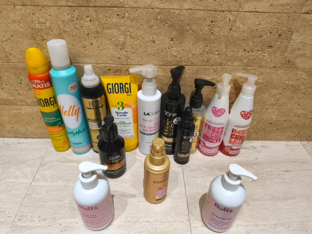 Lote Productos Método Curly: Giorgi, Nelly, Rulls