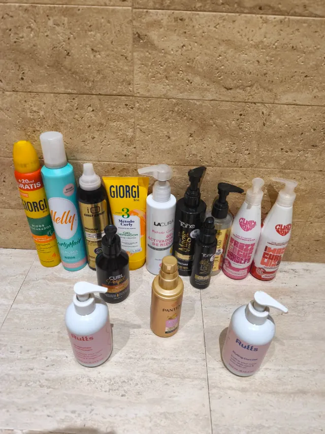 Lote Productos Método Curly: Giorgi, Nelly, Rulls