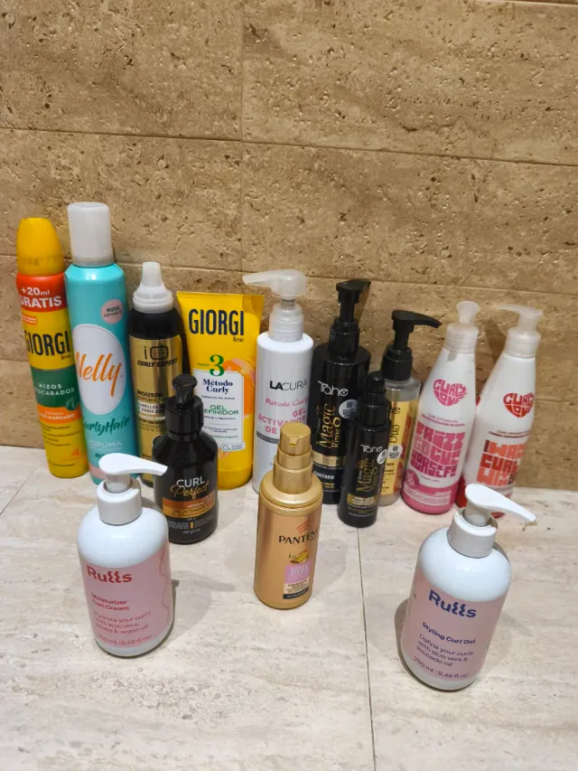 Lote Productos Método Curly: Giorgi, Nelly, Rulls