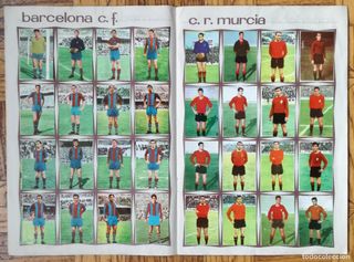 Album de futbol 1964-1965, Disgra FHER - Completo