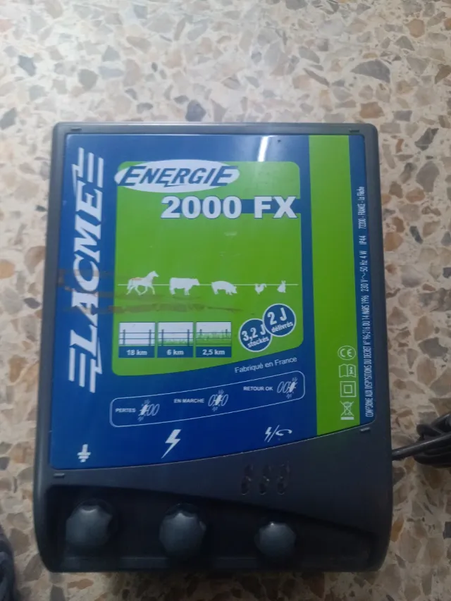 Eléctro-fence Élacme Energie 2000 FX