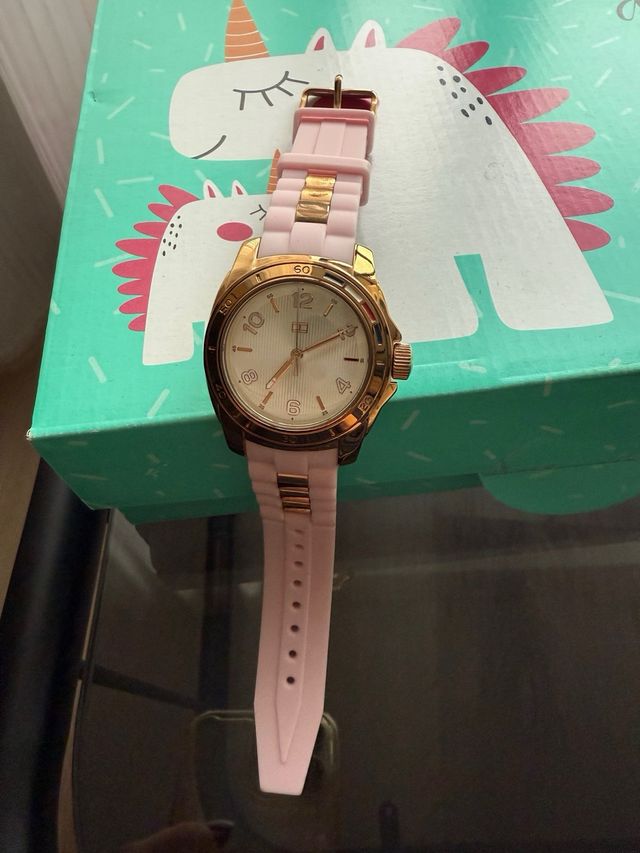 Reloj Tommy Hilfiger Oro Rosa y Rosa