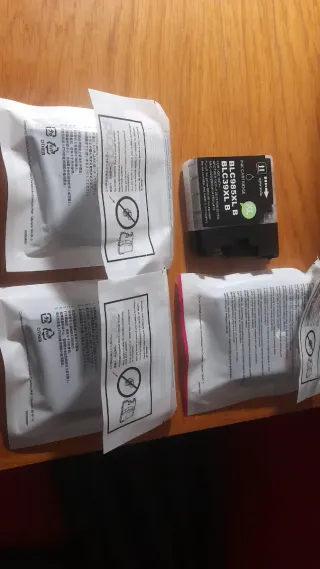 4 Cartuchos Tinta Brother LC985 Originales Nuevos