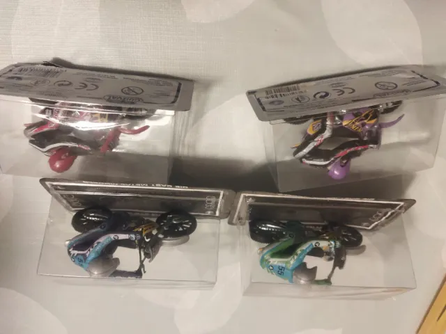 Lote 4 Motocross Guisval Miniaturas Colección