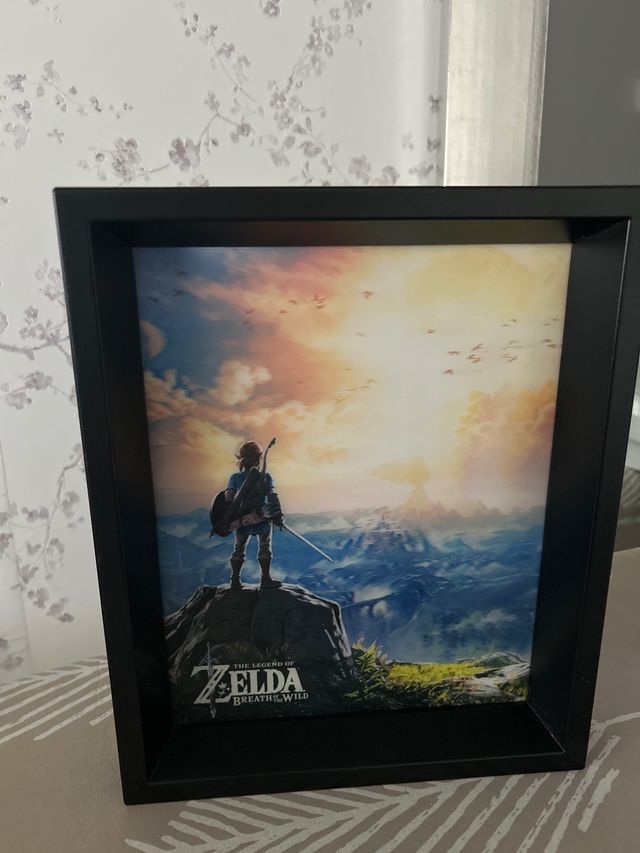 Cuadro Zelda Breath of the Wild 3D