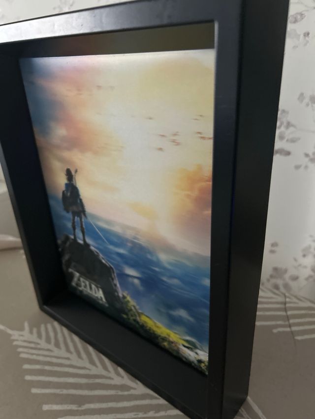 Cuadro Zelda Breath of the Wild 3D