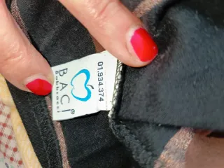 Maglietta Baci & Abbracci donna righe marroni