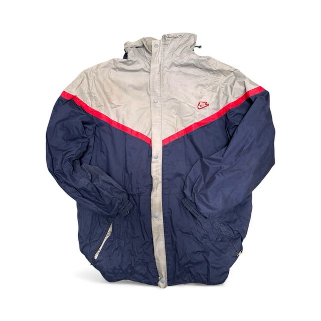 Chaqueta Nike Y2k Beige y Azul