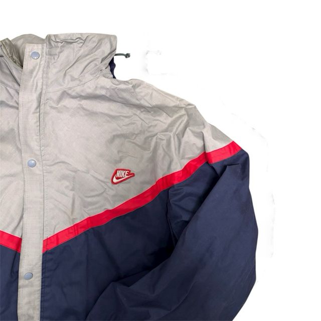 Chaqueta Nike Y2k Beige y Azul