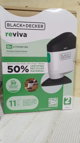 Lijadora Black+Decker Reviva 12V