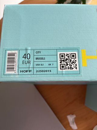 Zapatillas Hoff nuevas T 40