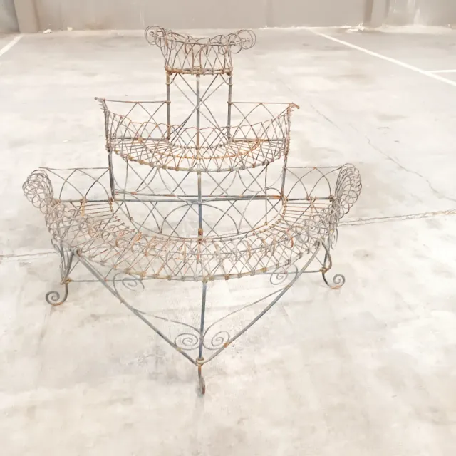 Jardinera Isabelina Alambre