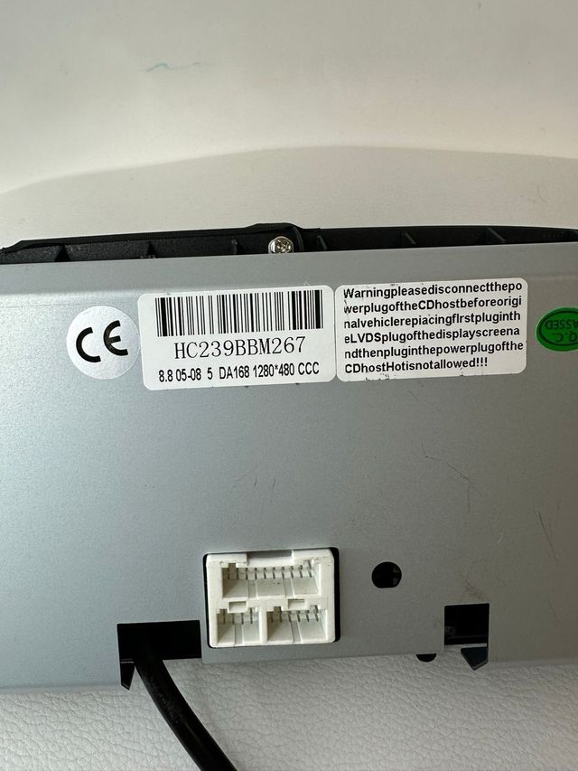 Pantalla BMW E60/E90 2004-2012