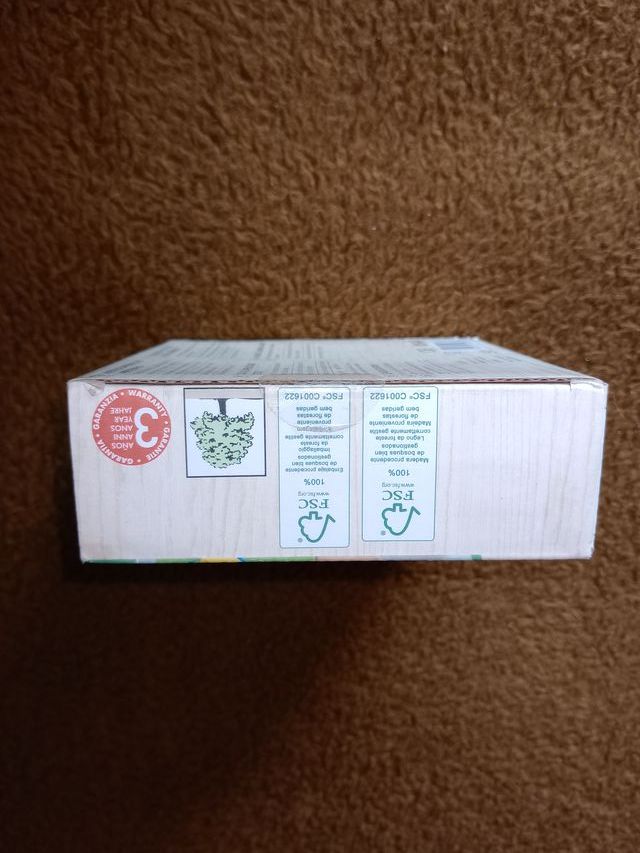 Abecedario de madera con caja