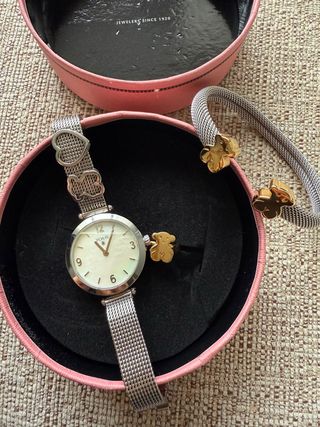 Conjunto Tous: Reloj, Pulsera y Anillo